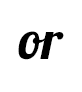 or